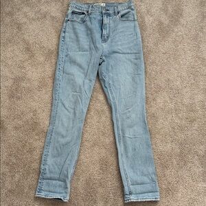 Abercrombie & Fitch Curve Love The 90s Slight Ultra High Rise